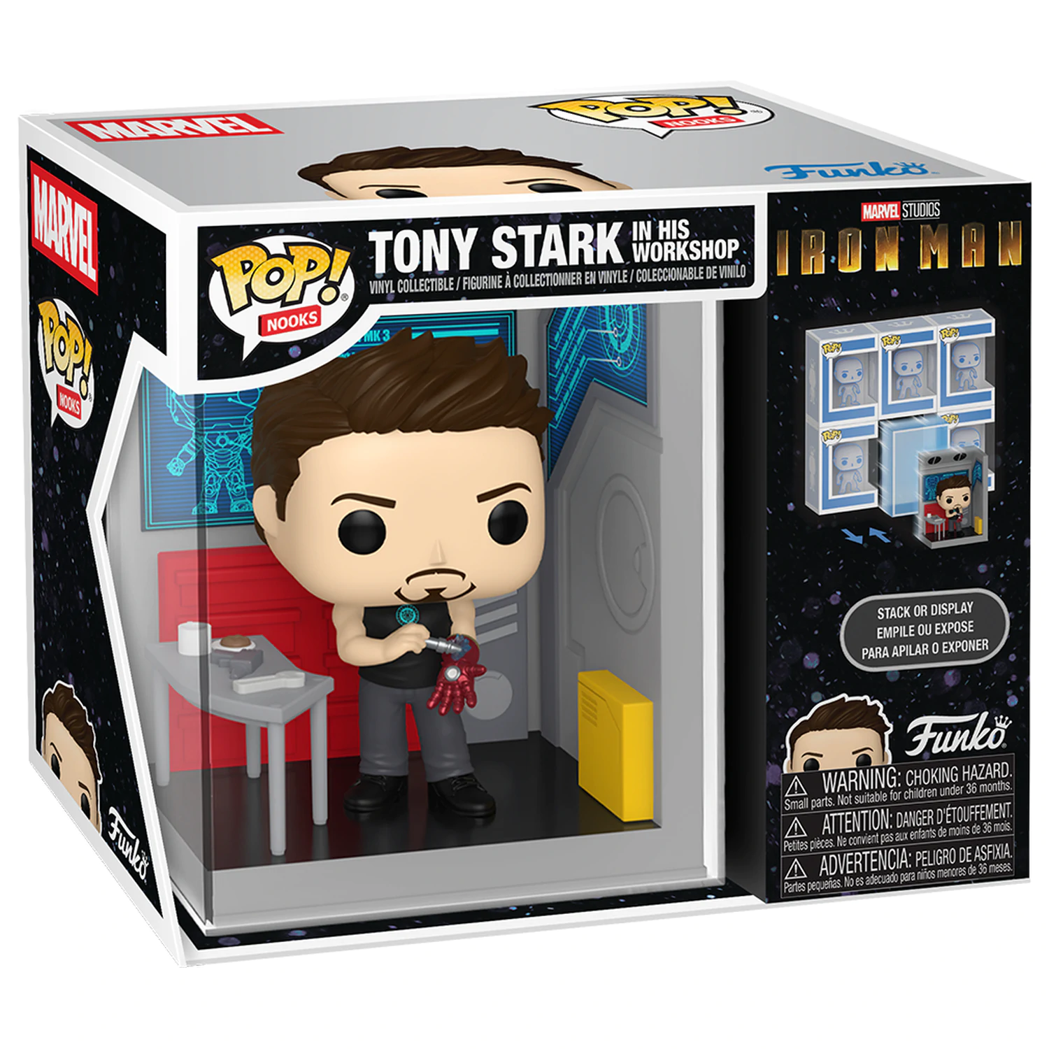 Marvel Funko POP! Nooks Vinyl figura Tony's Garage 9 cm termékfotó