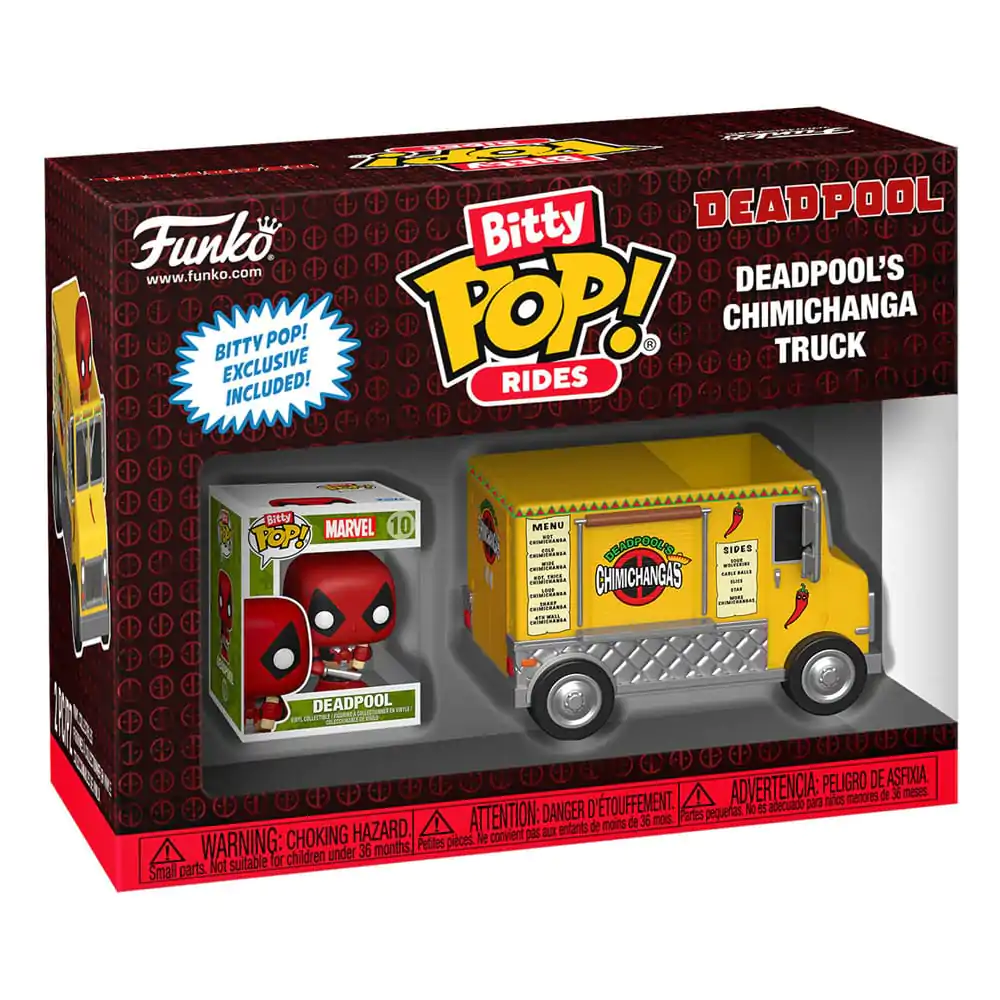 Marvel Funko POP! Rides Vinyl figura Deadpool w/Chimichanga Truck 2,5 cm termékfotó