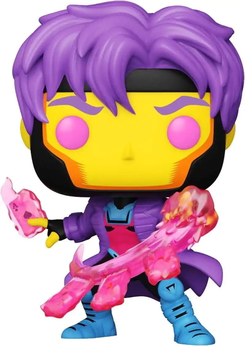 Marvel Funko POP! Vinyl figura Black Light- Gambit Exkluzív 9 cm termékfotó