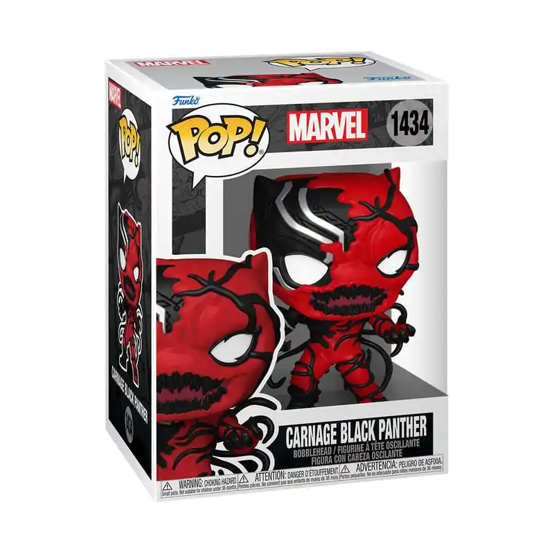 Marvel Funko POP! Vinyl Figure Carnageized - Black Panther 9 cm termékfotó