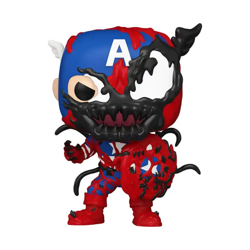 Marvel Funko POP! Vinyl Figure Carnageized - Captain America 9 cm termékfotó