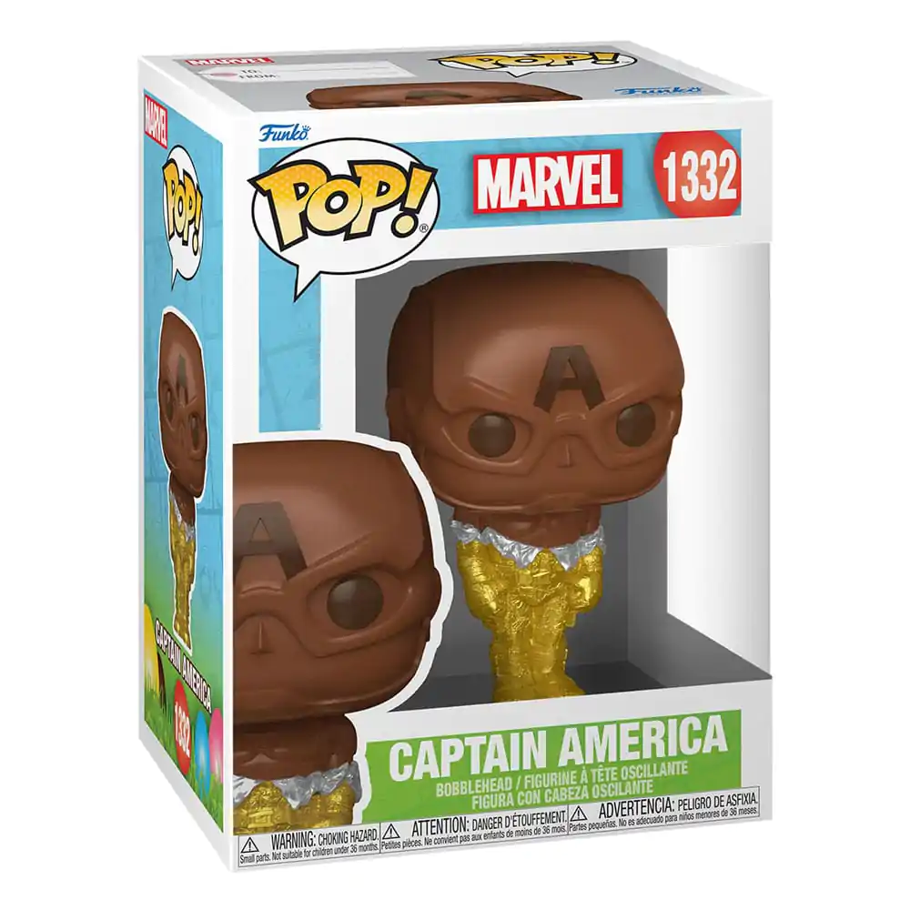 Marvel Funko POP! Vinyl figura Easter Chocolate Captain America 9 cm termékfotó