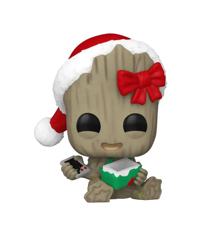 Marvel Funko POP! Vinyl figura Holiday Groot 9 cm termékfotó