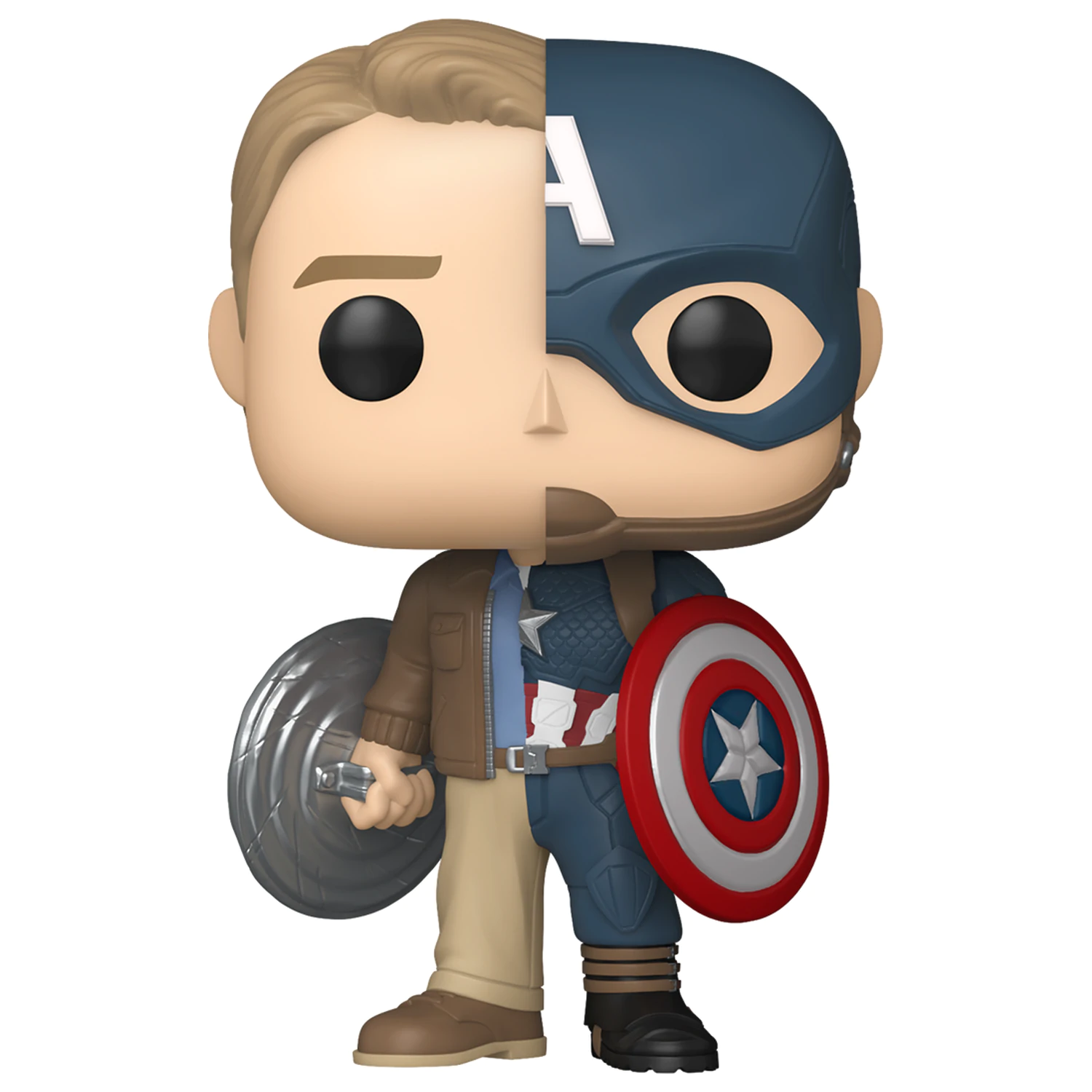 Marvel Funko POP! Vinyl figura Split- Cap/Steve Exkluzív 9 cm termékfotó