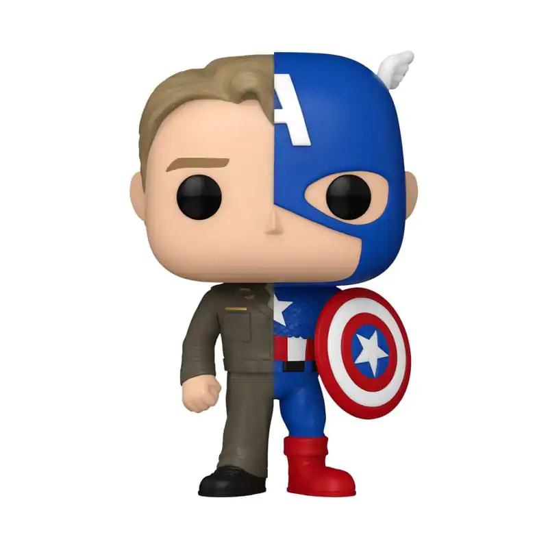 Marvel Funko POP! Vinyl Figure Split- Captain A/Steve R 9 cm termékfotó