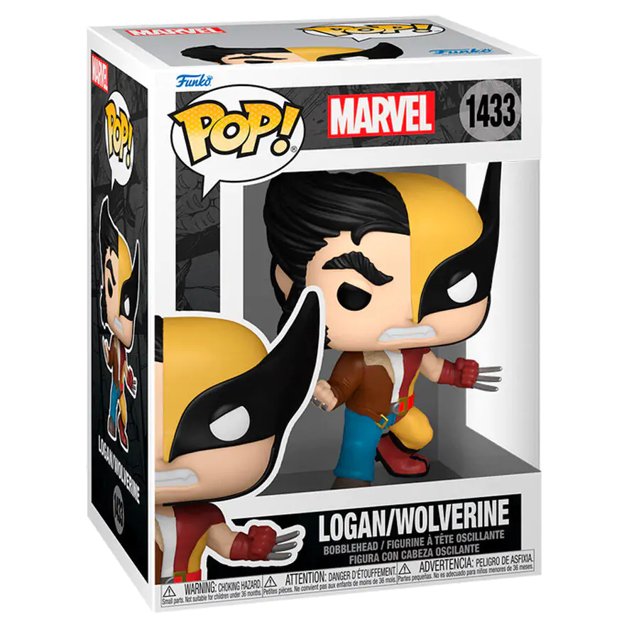 Marvel Funko POP! Vinyl figura Split- Wolverine/Logan 9 cm termékfotó