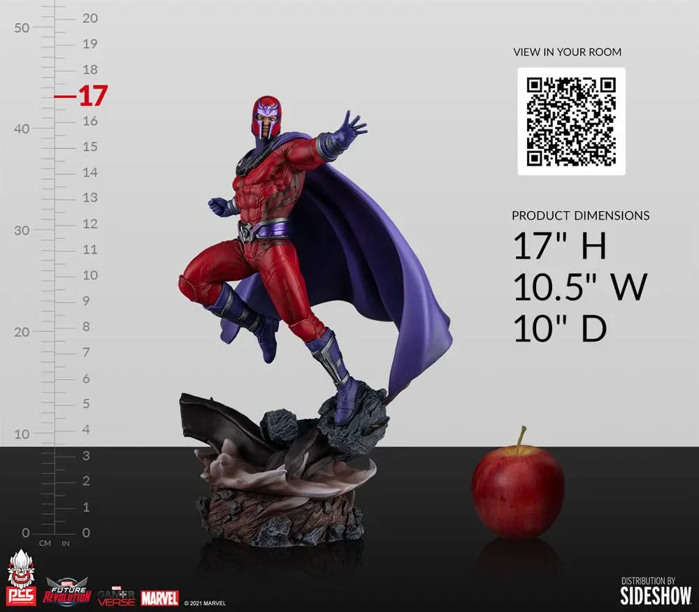 Marvel Future Revolution 1/6 Magneto szobor figura 43 cm termékfotó