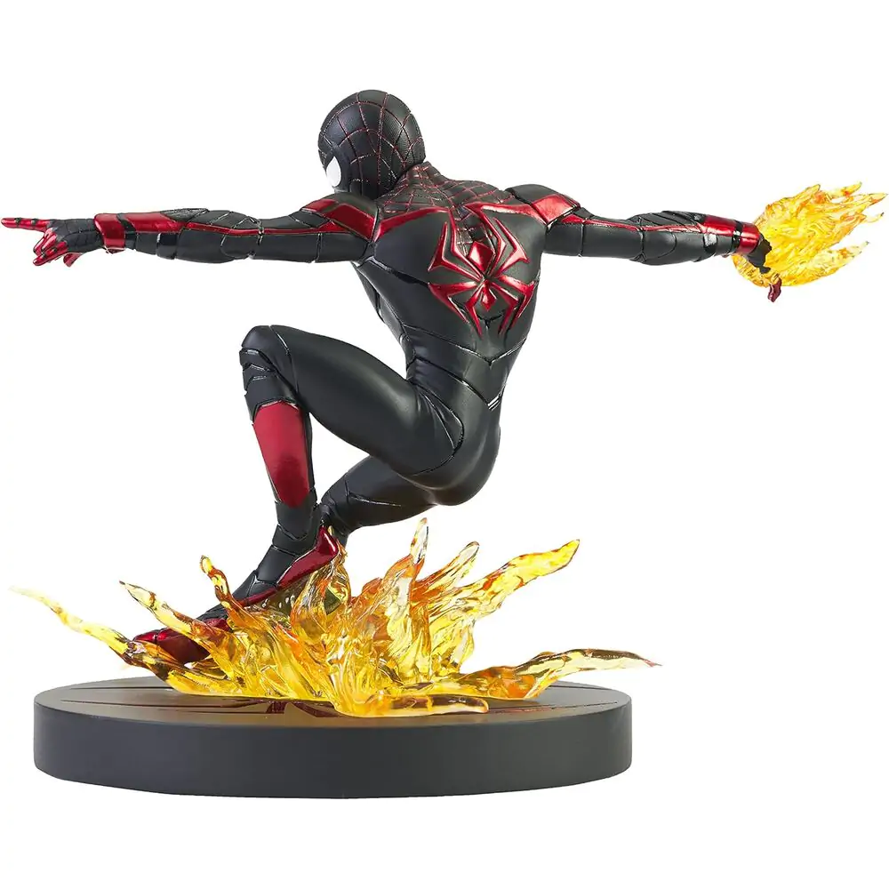 Marvel Gallery Comic Pókember Ps5 Miles Morales figura 18cm termékfotó