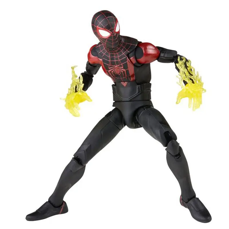 Marvel Game Verse Black Suit Pókember Miles Morales figura 15cm termékfotó