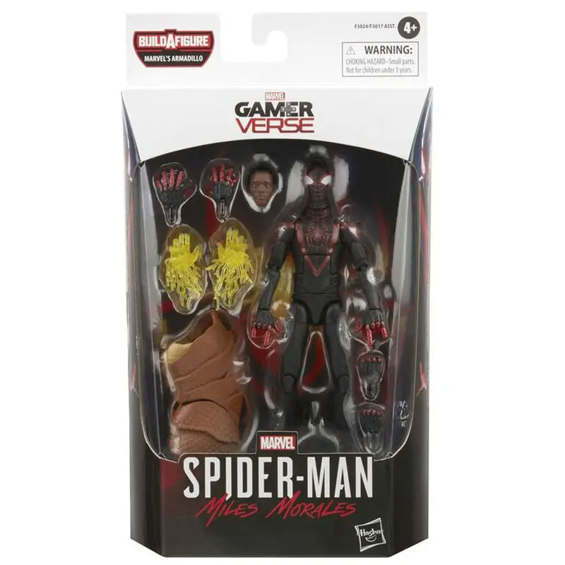 Marvel Game Verse Black Suit Pókember Miles Morales figura 15cm termékfotó