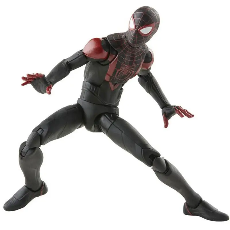 Marvel Game Verse Black Suit Pókember Miles Morales figura 15cm termékfotó