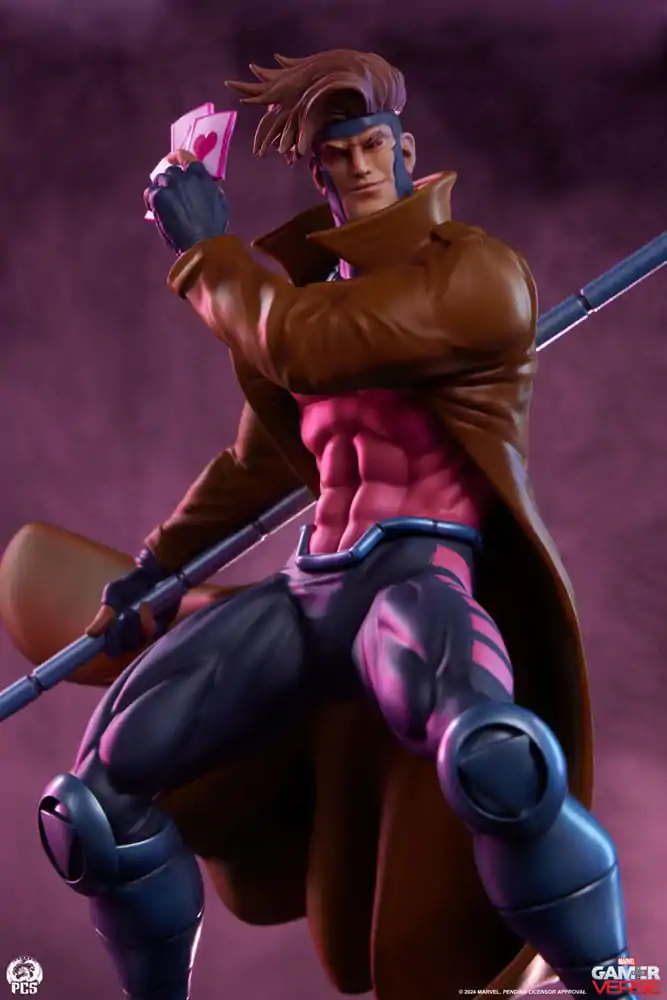 Marvel Gamerverse Classics 1/10 Gambit PVC szobor figura 17 cm termékfotó