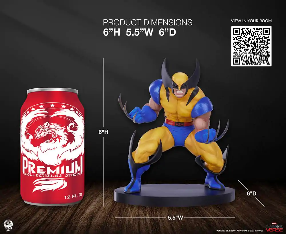 Marvel Gamerverse Classics 1/10 Wolverine PVC szobor figura 15 cm termékfotó