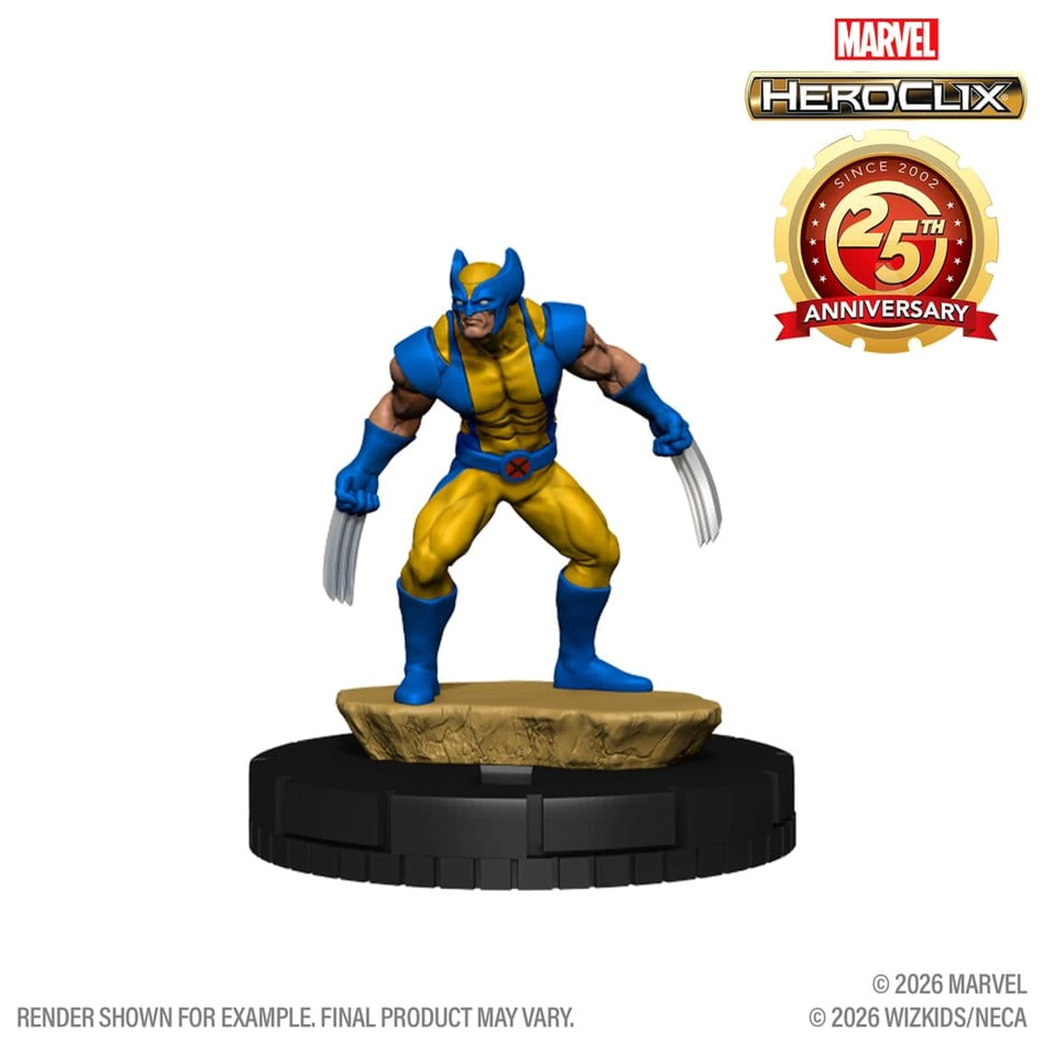 Marvel HeroClix: 25th Anniversary Retail Chase Booster termékfotó