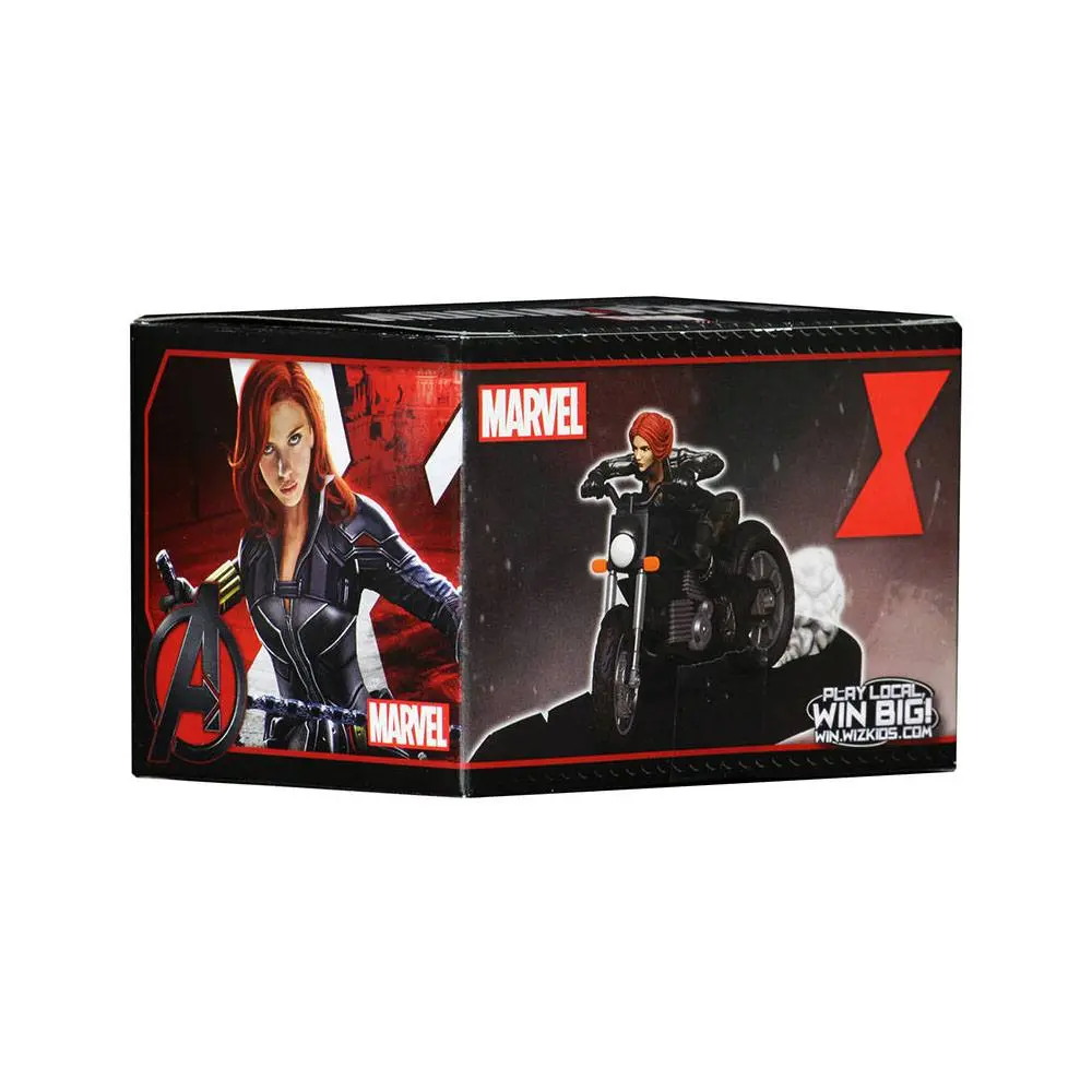 Marvel HeroClix: Black Widow Movie - Black Widow with Motorcycle figura termékfotó