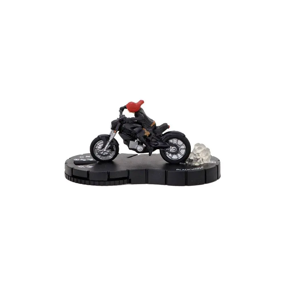 Marvel HeroClix: Black Widow Movie - Black Widow with Motorcycle figura termékfotó