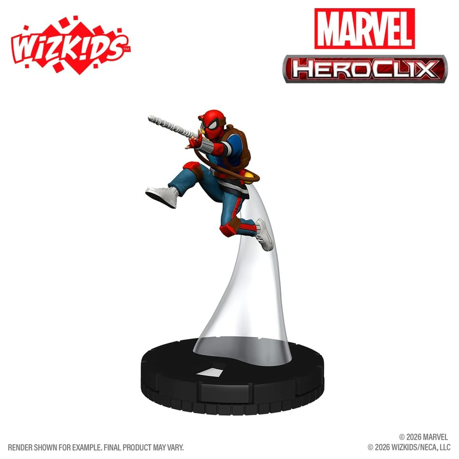 Marvel HeroClix Iconix Mini figuras Your Friendly Neighborhood Spider-Man 15 cm termékfotó