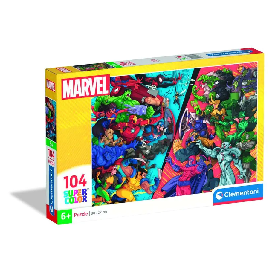 Marvel Heroes vs Villains puzzle 104db-os termékfotó