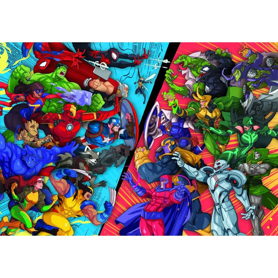 Marvel Heroes vs Villains super puzzle 104db-os termékfotó