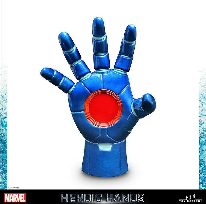 Marvel Heroic Hands Life-Size #2B Iron Man Stealth Armor életnagyságú kéz szobor figura 23 cm termékfotó