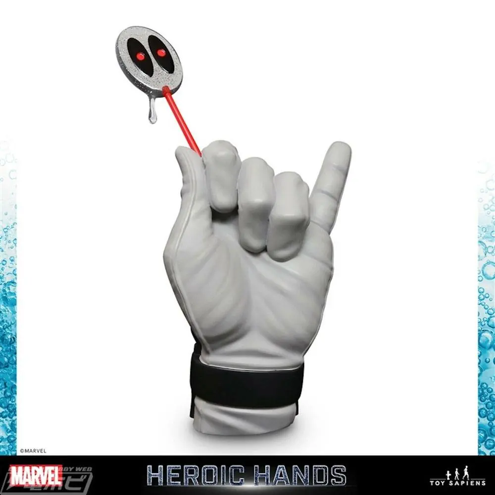 Marvel Heroic Hands Life-Size #3B Deadpool X-Force Costume életnagyságú kéz szobor figura 25 cm termékfotó