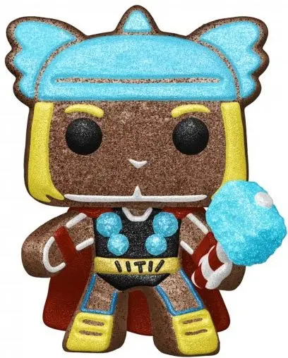 Marvel Holiday Funko POP! Vinyl figura Thor Glitter Exclusive Diamond Collection 9 cm termékfotó