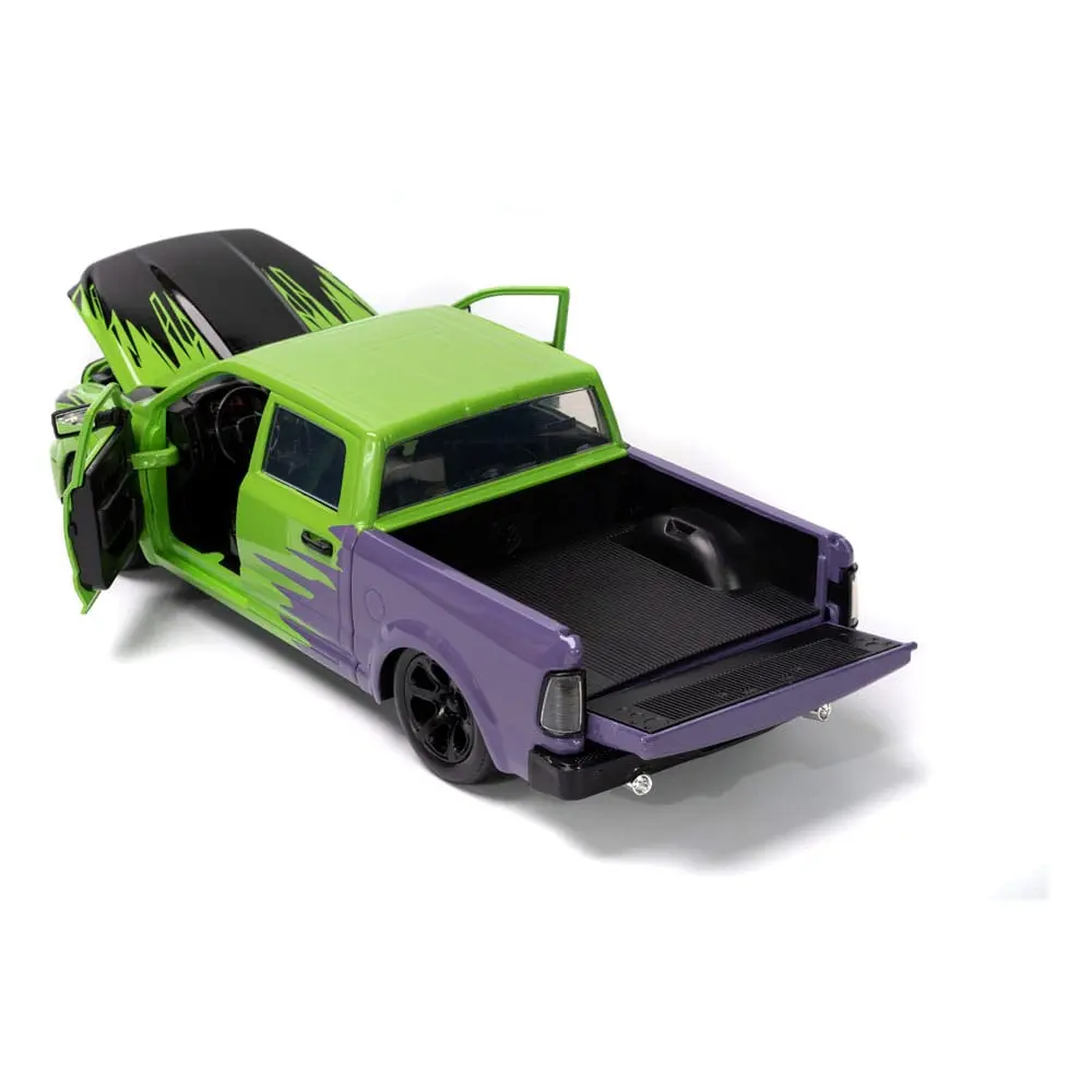 Marvel Hollywood Rides Diecast Model 1/24 2014 Ram 1500 with Hulk figura termékfotó