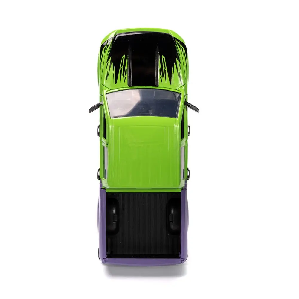 Marvel Hollywood Rides Diecast Model 1/24 2014 Ram 1500 with Hulk figura termékfotó