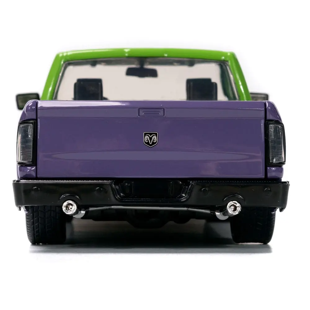 Marvel Hollywood Rides Diecast Model 1/24 2014 Ram 1500 with Hulk figura termékfotó