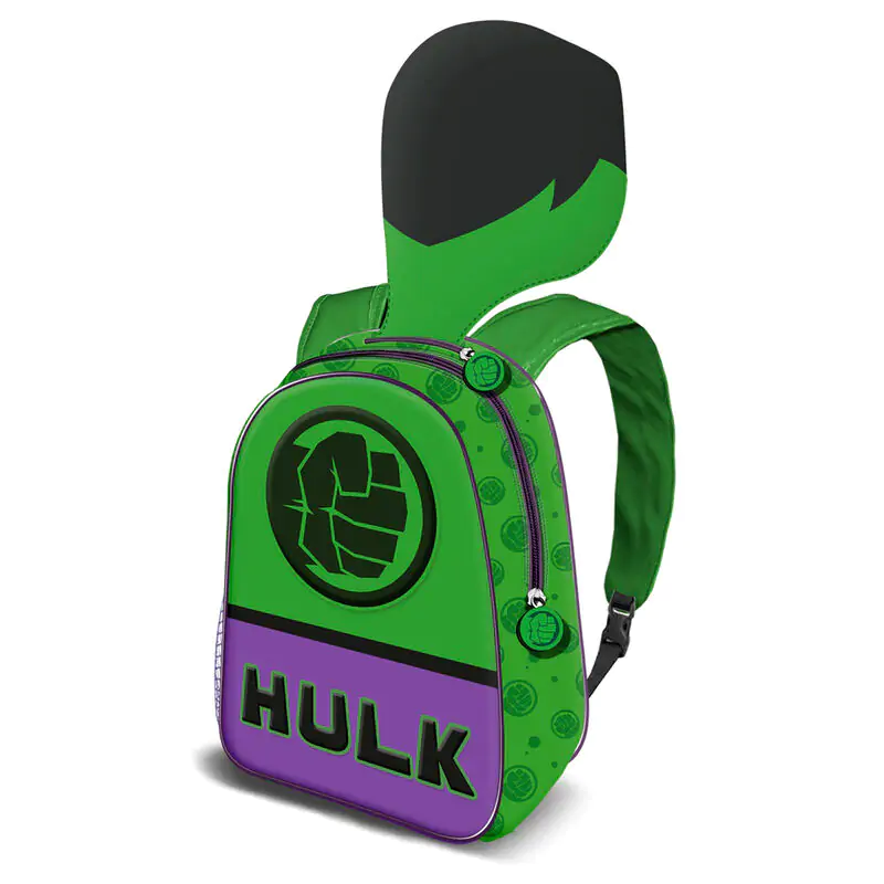 Marvel Hulk kapucnis táska hátizsák 31cm termékfotó