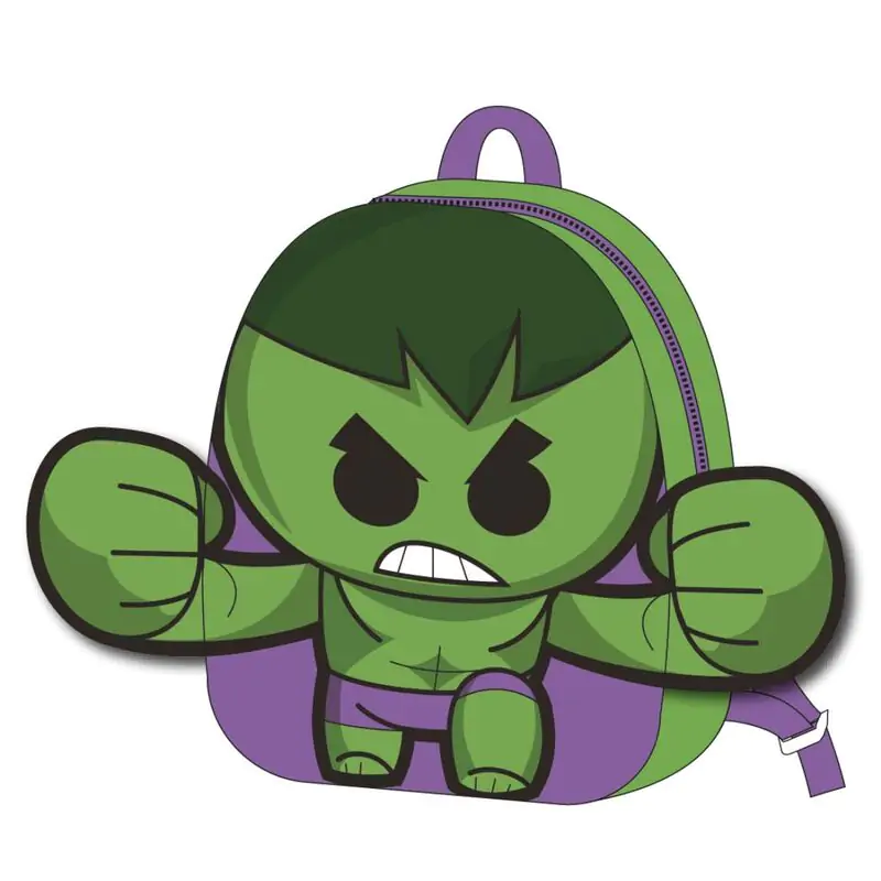 Marvel Hulk plüss táska hátizsák 22cm termékfotó