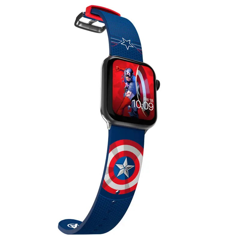 Marvel Insignia Collection: Captain America óraszíj okosórákhoz termékfotó
