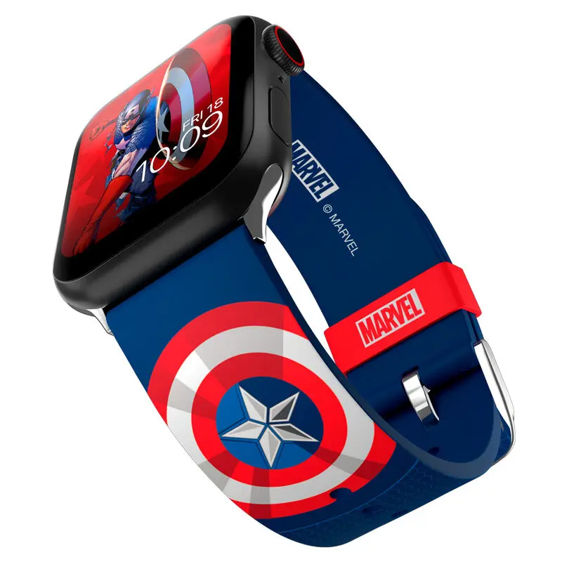 Marvel Insignia Collection: Captain America óraszíj okosórákhoz termékfotó
