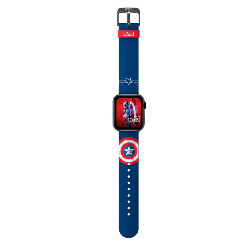 Marvel Insignia Collection: Captain America óraszíj okosórákhoz termékfotó