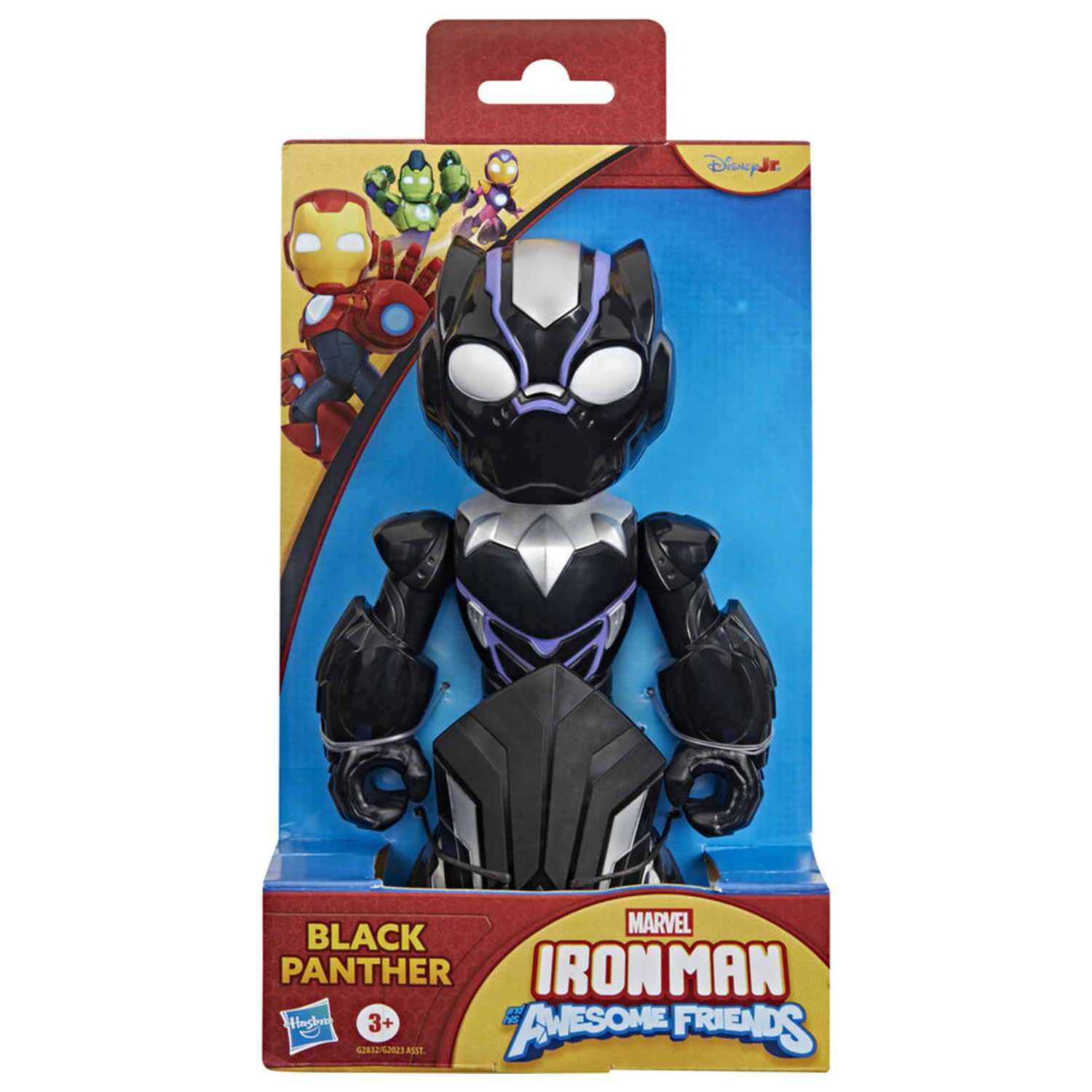 Marvel Iron Man And His Awesome Friends Black Panther figura 22cm termékfotó