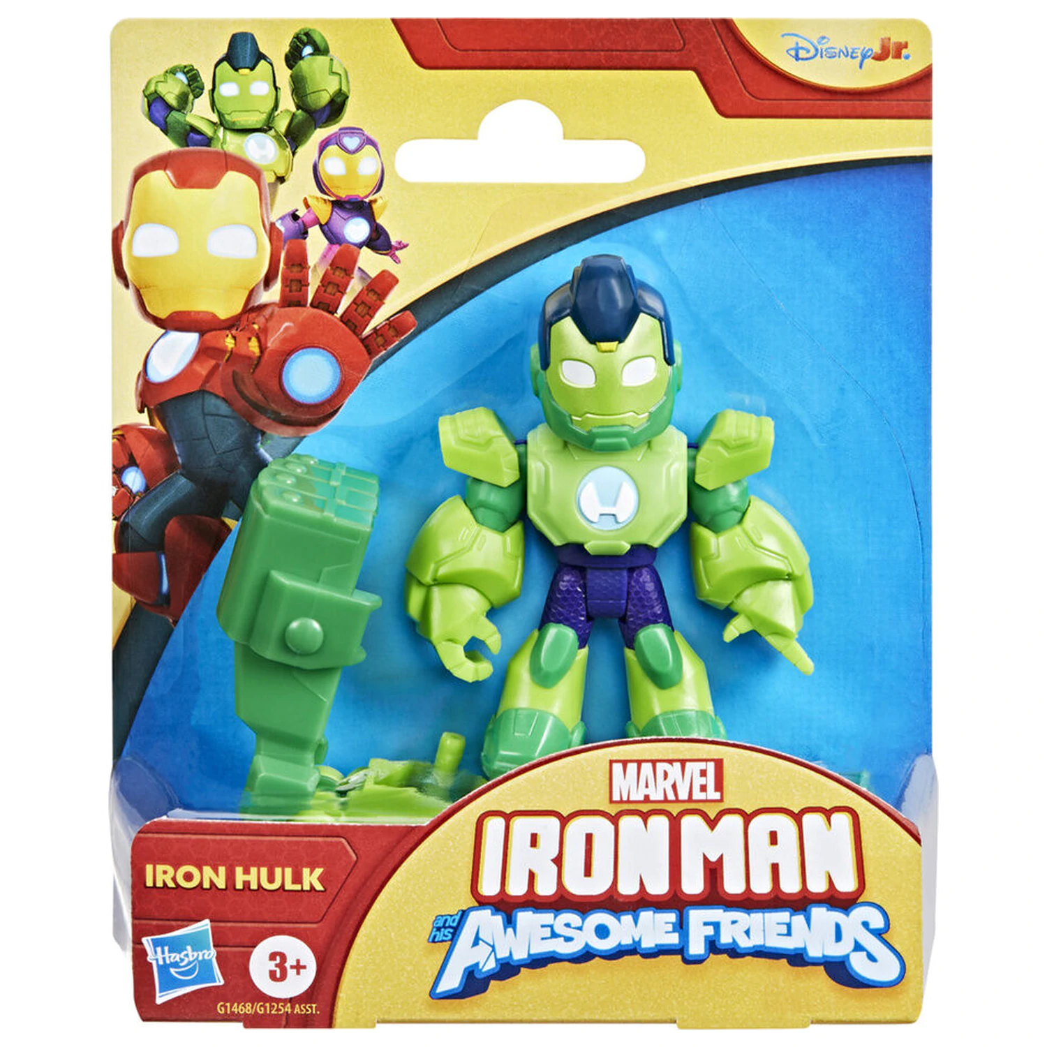 Marvel Iron Man And His Awesome Friends Iron Hulk figura 7cm termékfotó