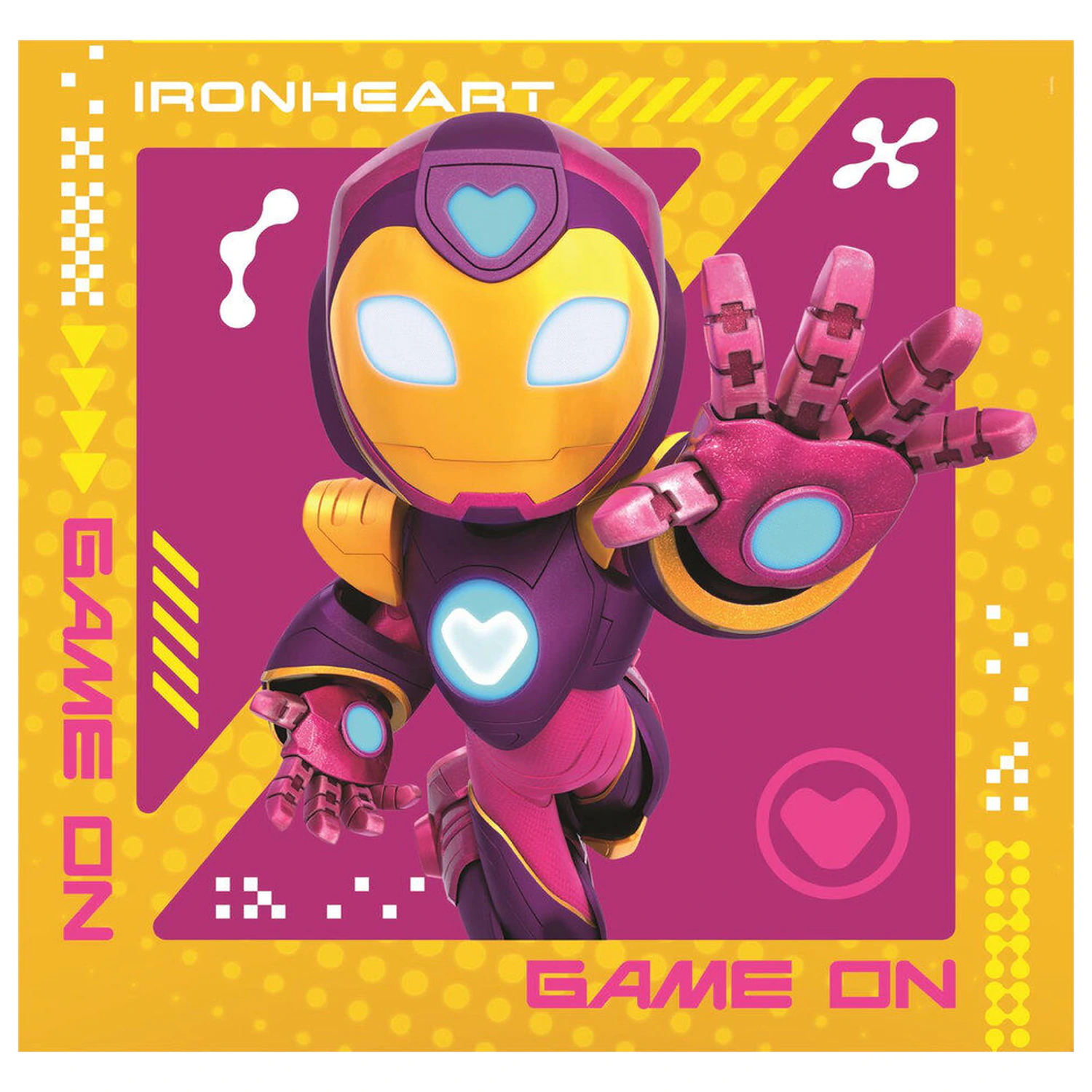 Marvel Iron Man And His Awesome Square puzzle 3x48db-os termékfotó