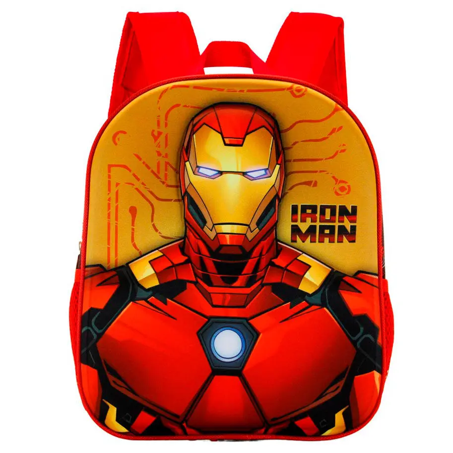 Marvel Iron Man Angry 3D táska hátizsák 31cm termékfotó