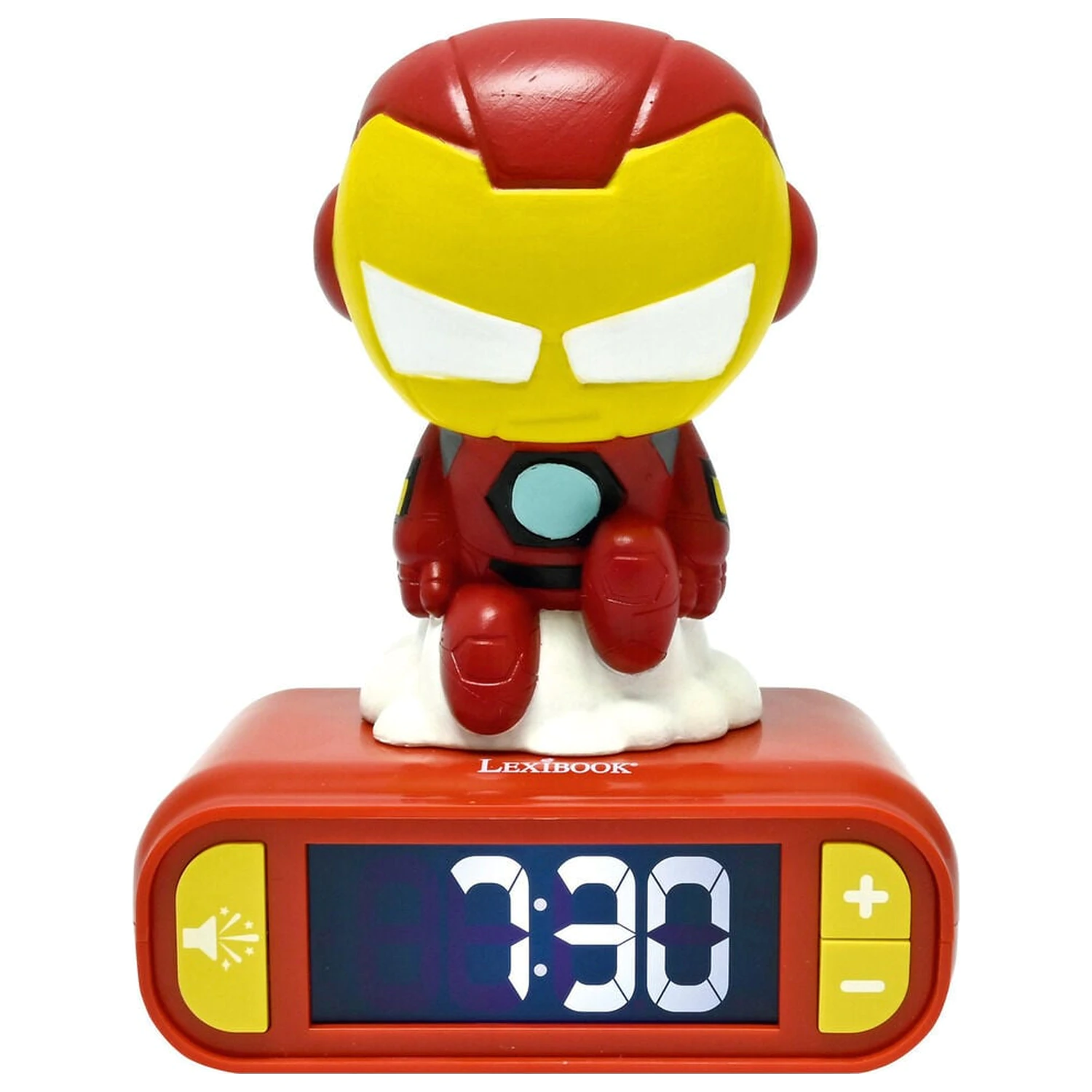 Marvel Iron Man ébresztőóra és éjszakai lámpa termékfotó