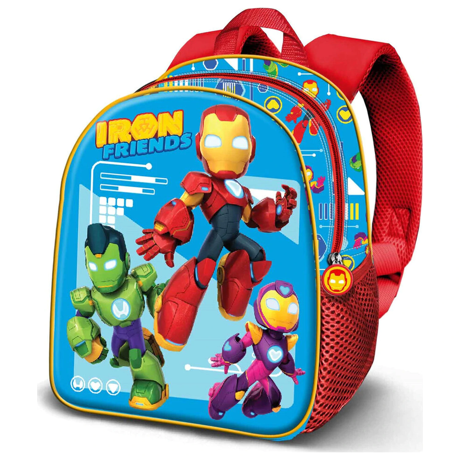 Marvel Iron Man Friends Tech 3D táska hátizsák 31cm termékfotó