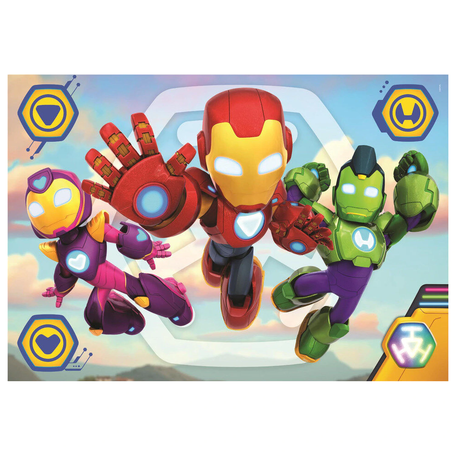 Marvel Iron Man maxi puzzle 60db-os termékfotó