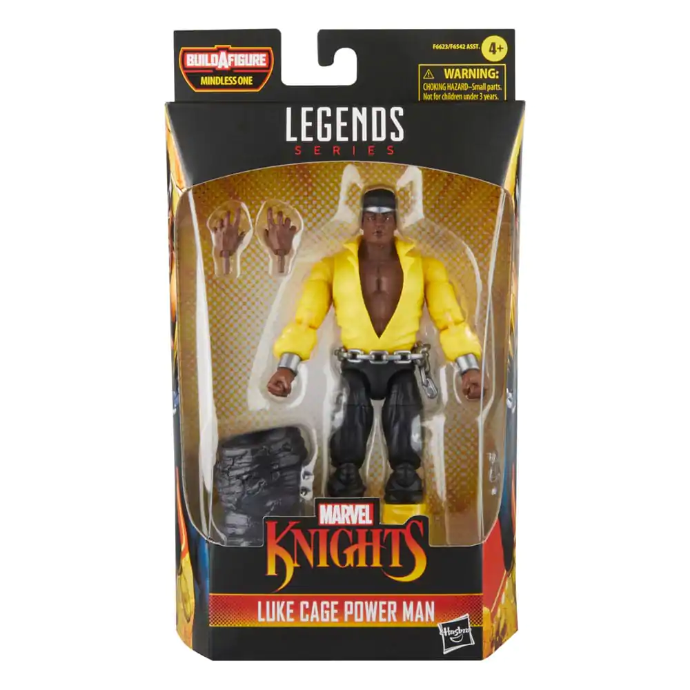 Marvel Knights Marvel Legends  Luke Cage Power Man (BAF: Mindless One) akciófigura 15 cm termékfotó