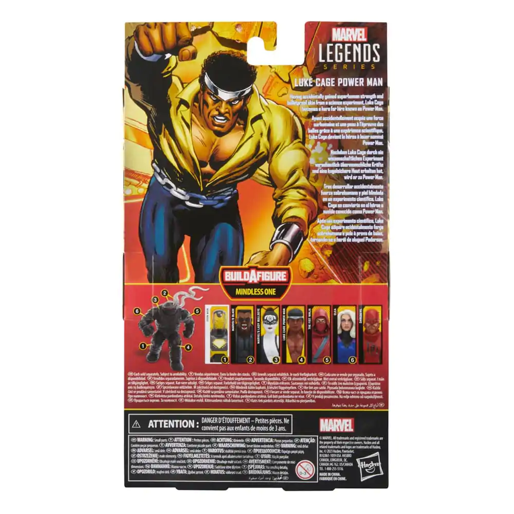 Marvel Knights Marvel Legends  Luke Cage Power Man (BAF: Mindless One) akciófigura 15 cm termékfotó