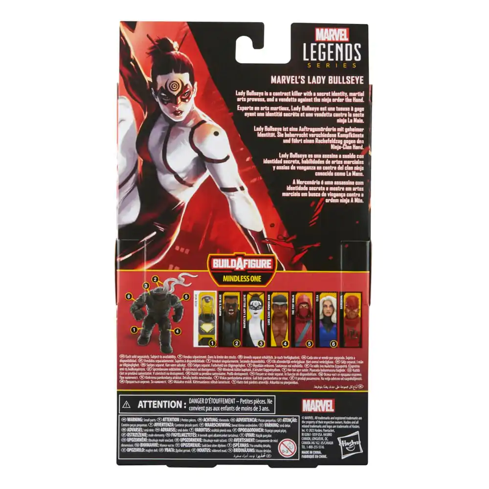 Marvel Knights Marvel Legends Marvel's Lady Bullseye (BAF: Mindless One) akciófigura 15 cm termékfotó