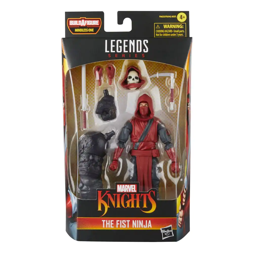 Marvel Knights Marvel Legends The Fist Ninja (BAF: Mindless One) akciófigura 15 cm termékfotó