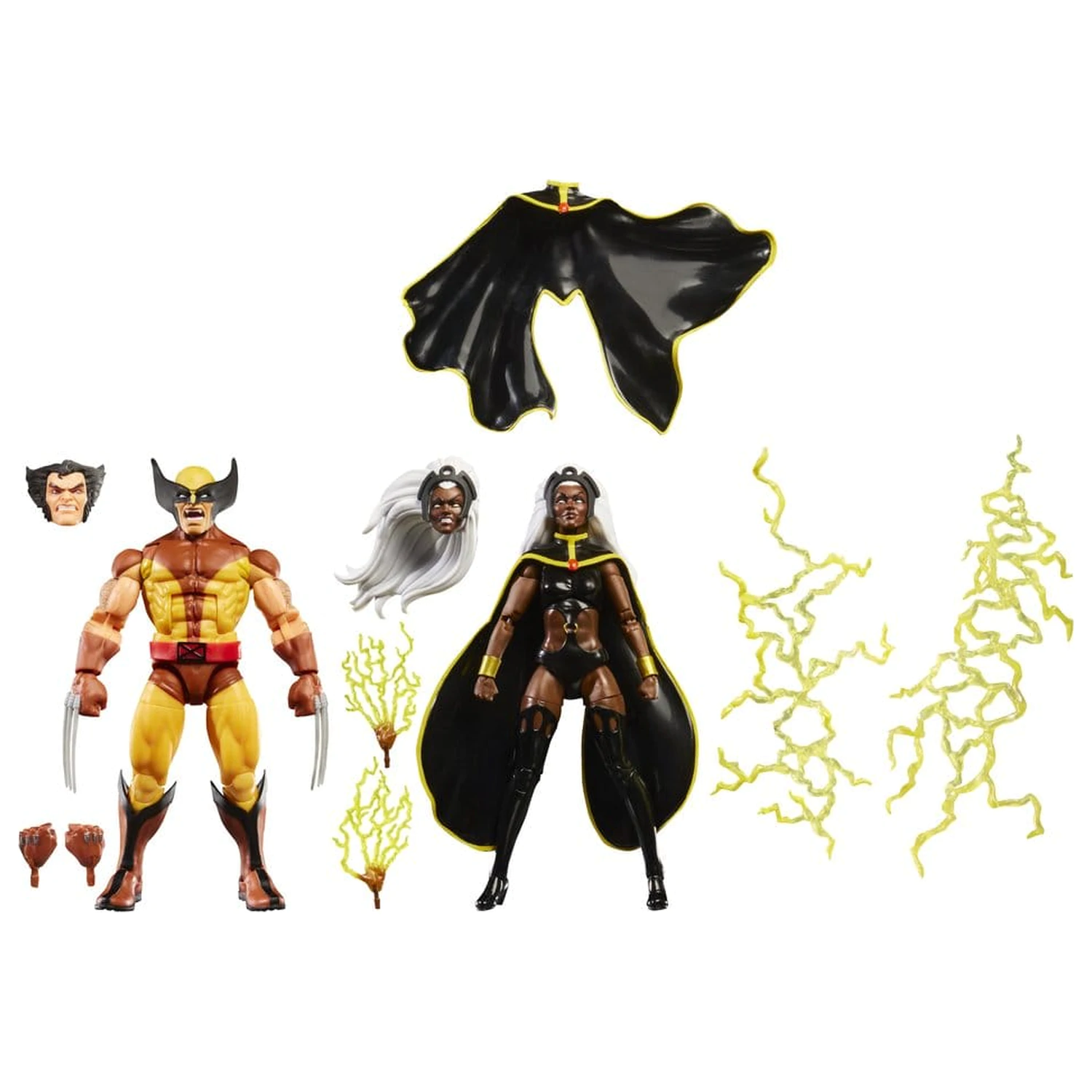 Marvel Legends 2 db-os akciófigura csomag Storm & Wolverine 15 cm termékfotó