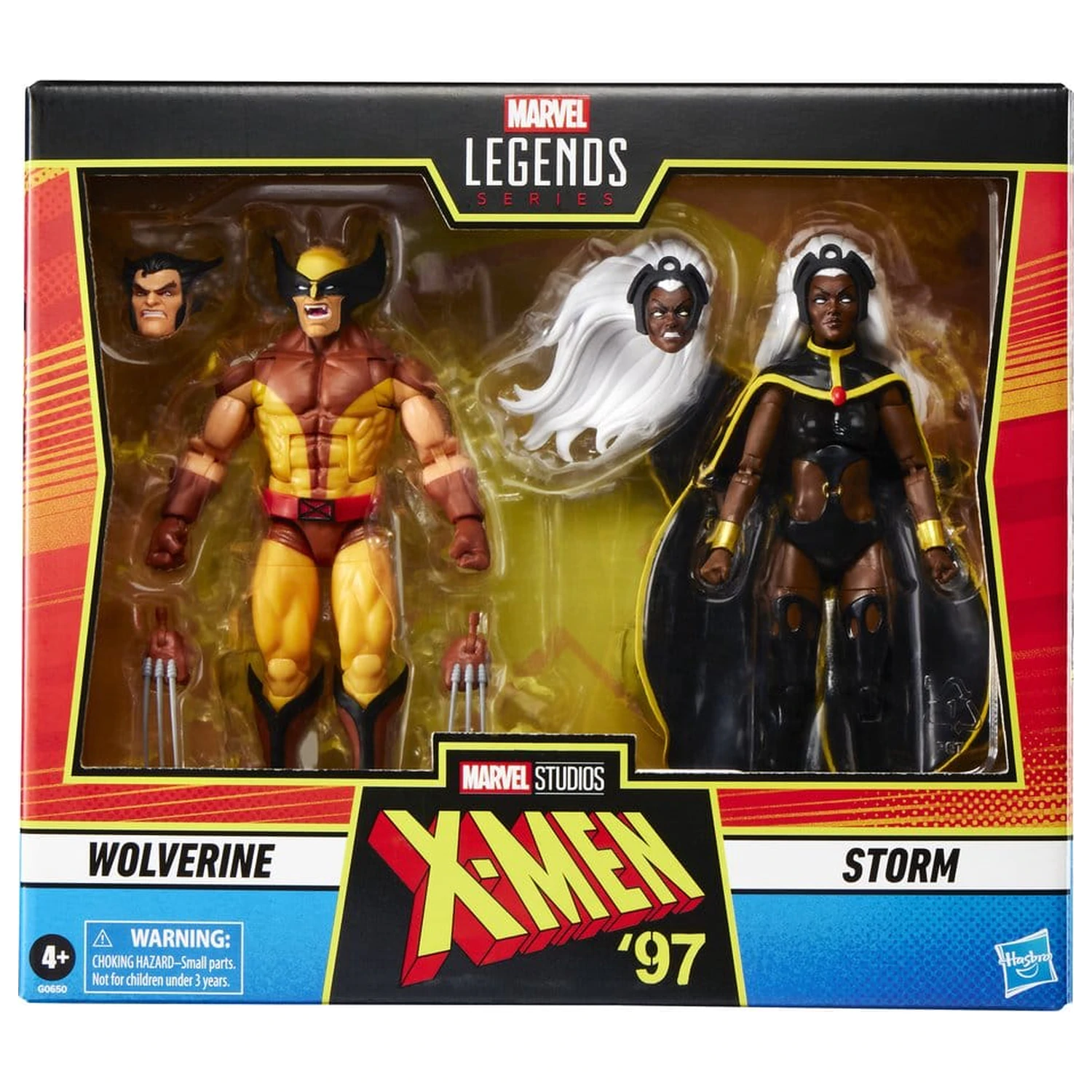 Marvel Legends 2 db-os akciófigura csomag Storm & Wolverine 15 cm termékfotó