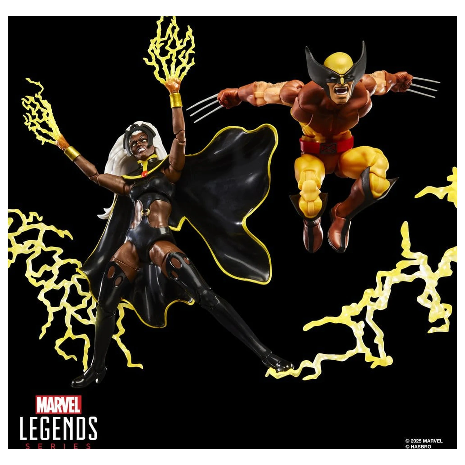 Marvel Legends 2 db-os akciófigura csomag Storm & Wolverine 15 cm termékfotó