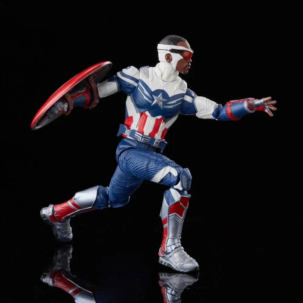 Marvel Legends 2022 Captain America: Sam Wilson &amp; Steve Rogers 2 darabos akciófigura csomag 15 cm termékfotó