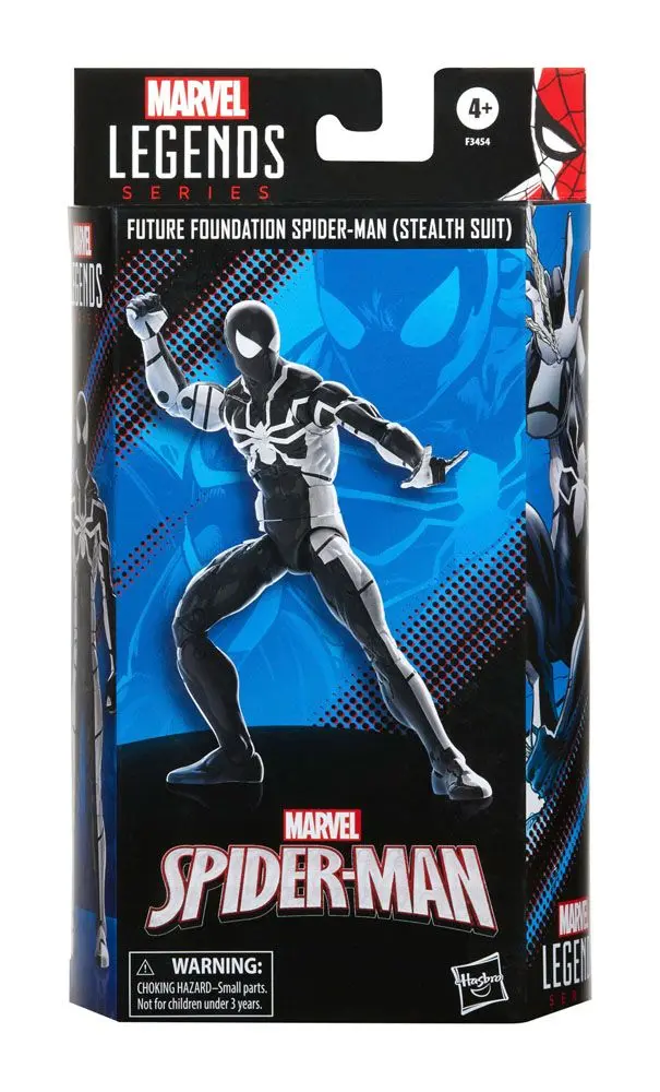 Marvel Legends 2022 Future Foundation Spider-Man (Stealth Suit) akciófigura 15 cm termékfotó